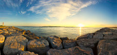 Sunrise At Barnegat Light