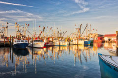 Viking Village Fishing Boats