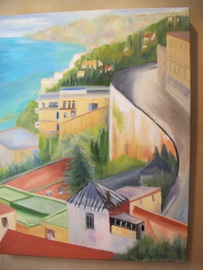 Bay of Naples - Oil