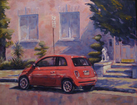 Cinquecento - 14x11, Acrylic on Canvas, $600